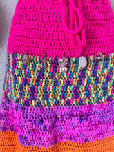 Load image into Gallery viewer, Crochet Patchwork Skirt
