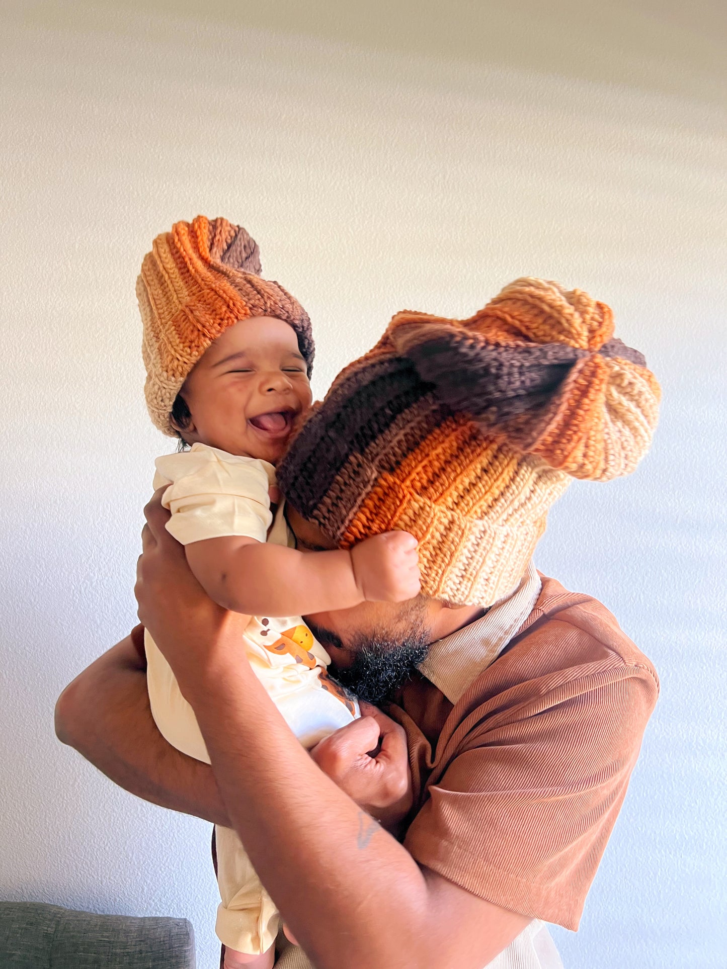 Slouchy Pumpkin Spice Beanie - Adult