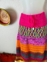 Load image into Gallery viewer, Crochet Patchwork Skirt
